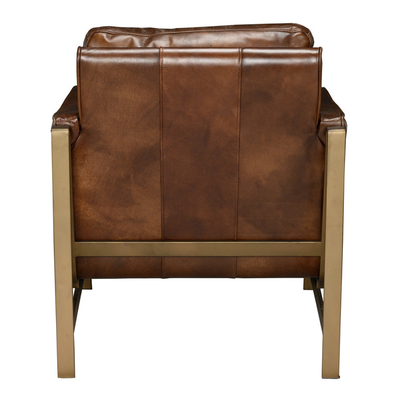 Chad Club Chair, Brown