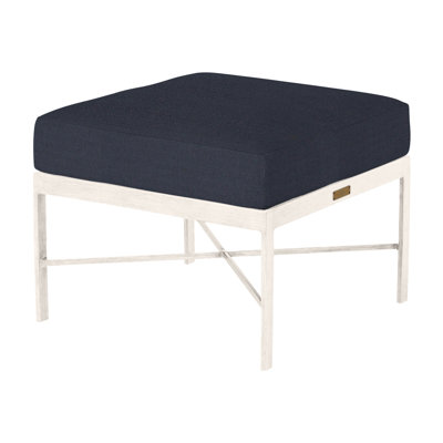 Repose-pieds en aluminium Monaco - Craie