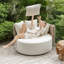 Lit de jour rond d'extérieur Uttermost Sunset