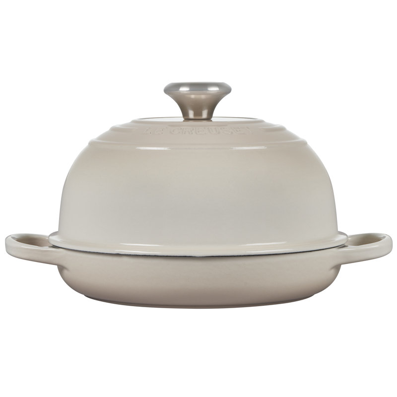 Le Creuset Signature Enameled Cast Iron 1.75 Qt. Bread Oven with Lid, Meringue
