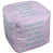 Mauve / bleu sarcelle contrastant