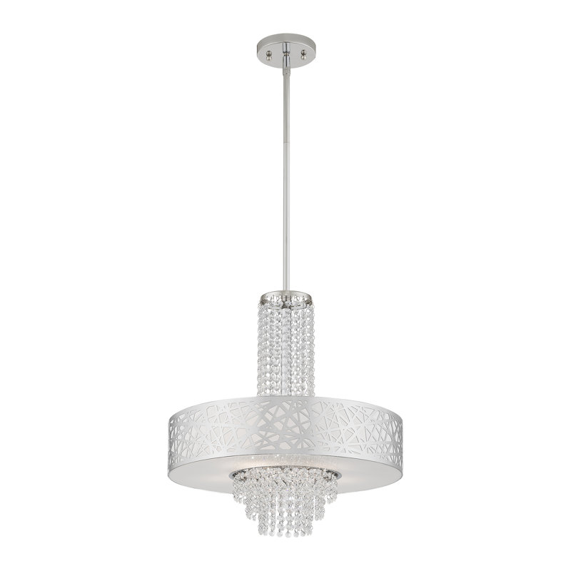 Lustre géométrique unique à 5 lumières Feltman