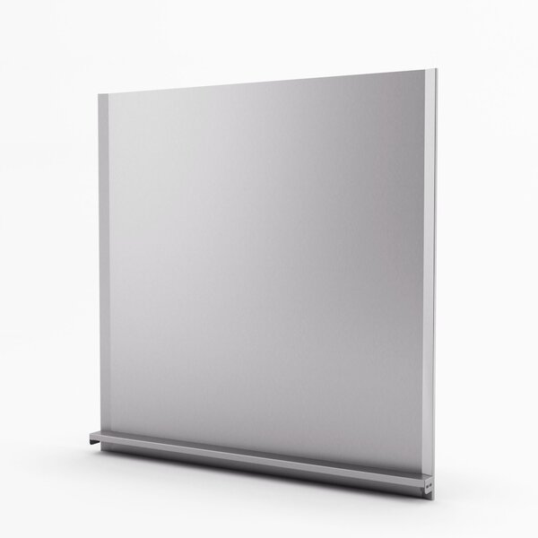 VEVOR Stainless Steel Range Backsplash 29.5 x 29.5 inch with Shelf 