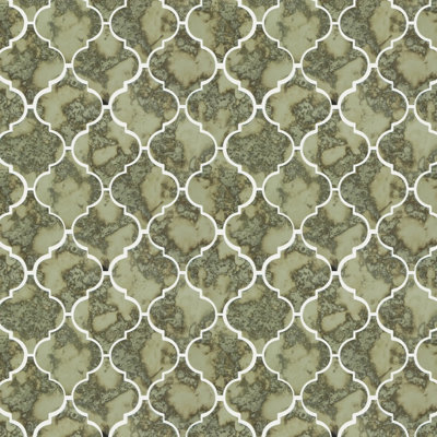 Carrelage mural en mosaïque 12 po x 9 po Lanterne Antique