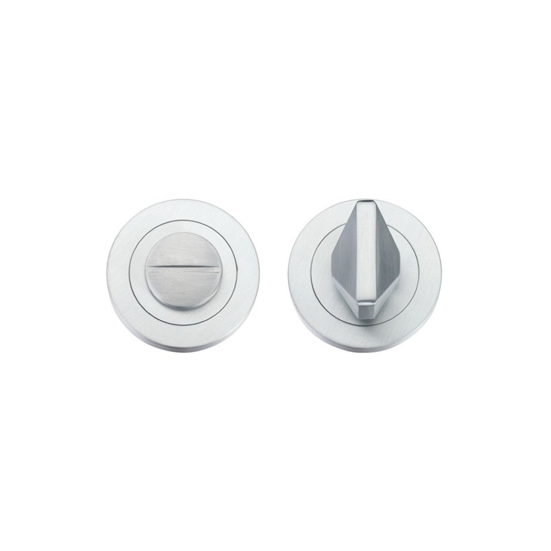Turn and Release Lock, Satin Chrome