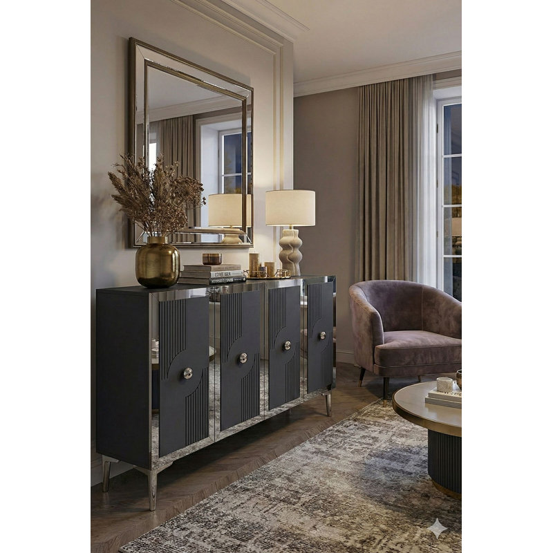 Console, Black/Silver