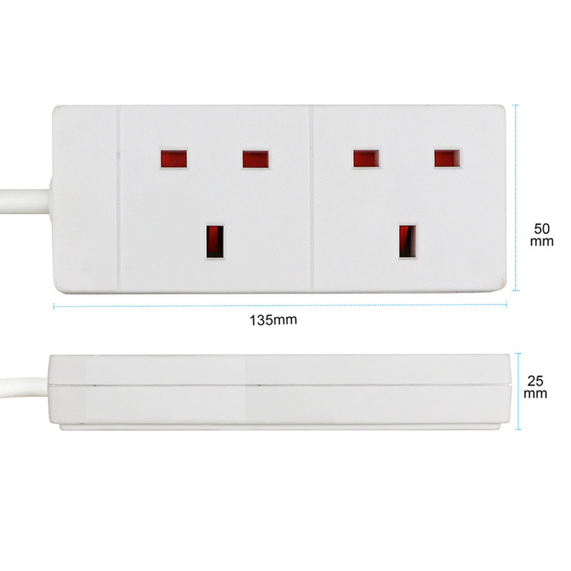 2 Way Extension Leads with 10M Cable