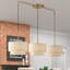 Lustre tambour à 3 lumières à intensité variable Baysinger-88580167-88580168