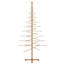 Wooden Christmas Tree with Stand Brown Bamboo-1332313354