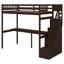 Loft Bed With Storage Staircase And Built-In Desk-753343450