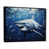Black Floater Framed