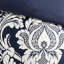 Ensemble d'édredon en coton 7 pièces Indigo Cal King-117508854