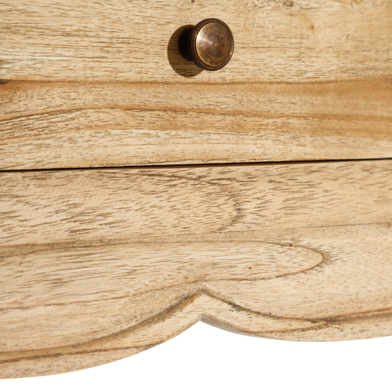 Alister 85cm Solid Wood Console Table