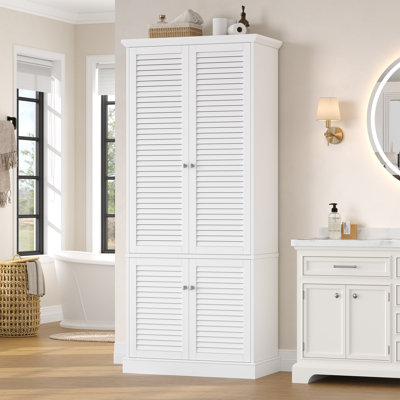 4-Door Manufactured Wood Bathroom Cabinet