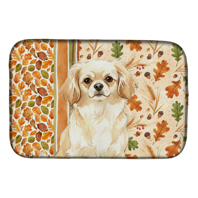 Tapis de vaisselle Crème Tibetan Spaniel Heirloom