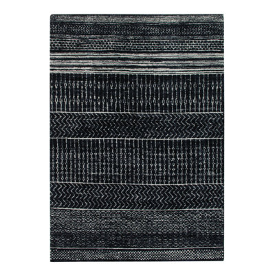 Madalene Striped Hand Woven Indoor / Outdoor Area Rug