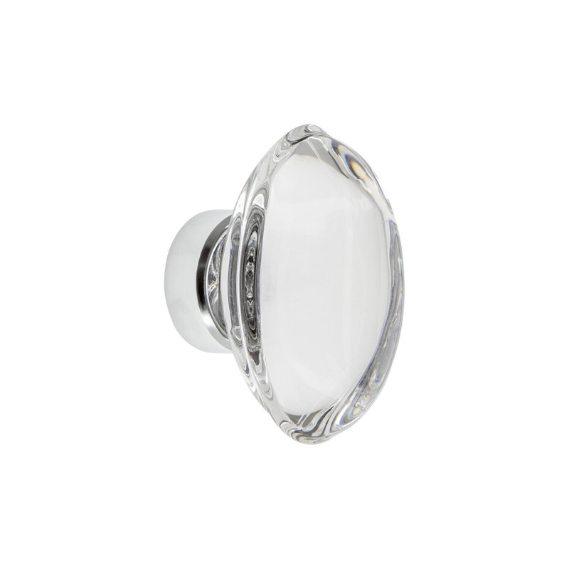 Provence Cabinet Knob, Bright Chrome