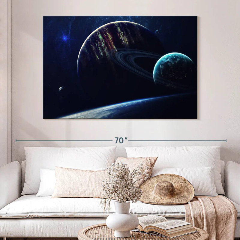 Oberle Deep Space Galaxy, 34" H x 51" W
