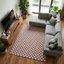 Tapis crème / blanc cassé / brun Chuby-124911484-124911485