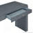 Entryway Table Console Table with Fluted Drawer Front-2021203667