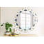 Huldar Glass Flat Wall Mirror