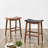 Kelin Counter Stool with Solid Wood Frame-323874100