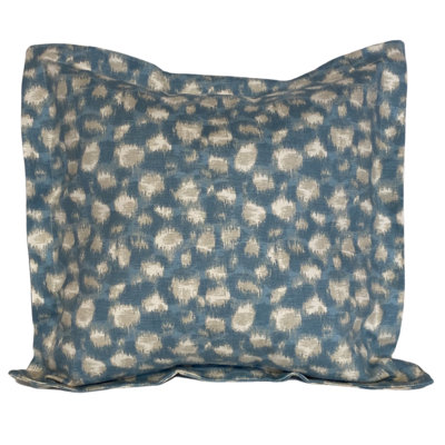 Ikat Cotton Blend Reversible Pillow Cover
