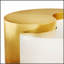 YING YANG Table basse de style moderne et contemporain avec cadre en tôle de fer durable et options de finition polyvalentes-335122720