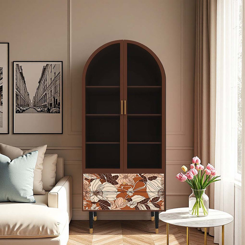 Vitrine légère et luxueuse