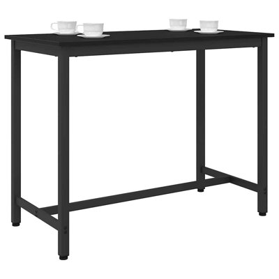 Metal Base Dining Table