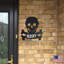 Fixation murale Scull and Bones