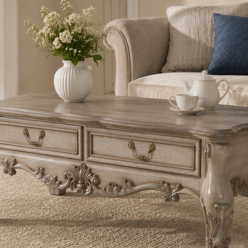 Table basse Dresden, H 20 po x l 38 po x P 57 po, Ne s’applique pas