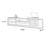 Nordic Style Walnut Wood TV Stand-2058121153