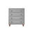 Legend Boucle Upholstered Chest with 4 Drawers