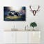The Resting Gorilla In Abstract - Wrapped Canvas-55299563