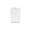 Commode haute Kally, 5 tiroirs, bois blanc mat moderne, 50 po