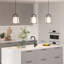 Luminaire suspendu conique 1 lumière Shaunelle-47873818
