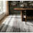 Rug Branch Karsoni 5' x 8' (5'3" x 7'7") Grey/Black Linear Abstract Indoor Area Rug, Comtemporary, Medium Pile, Stain-Resistant Carpet - Living Room, Bedroom, Dining Room, and Kitchen-1533798771