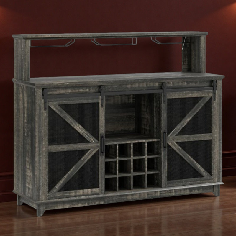 Armoire à vin Farmhouse, armoire à café, pour votre maison