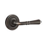 Turino Round Privacy (Bed & Bath) Door Lever with Round Rosette