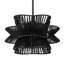 Luminaire suspendu en corde tissée 1 lumière à intensité variable Towne-1349312791