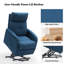 Fauteuil inclinable électrique avec dossier capitonné Armenuhi-85036460