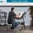 Crase Adjustable Metal Base Drafting Table
