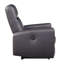 Fauteuil inclinable électrique en cuir fleur-373318672