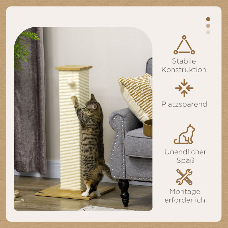 203.2 cm H Cat Scratchers