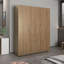 Armoire en chêne naturel avec plusieurs tiroirs