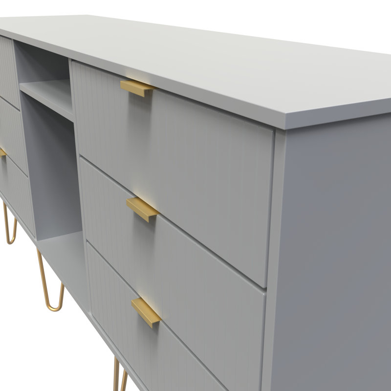 Alcalde 152cm Sideboard, Dusk Grey