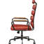 Fauteuil de conférence en cuir véritable Brixham-1695628148