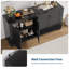 Console de rangement Buffet Modern Farmhouse-133415909