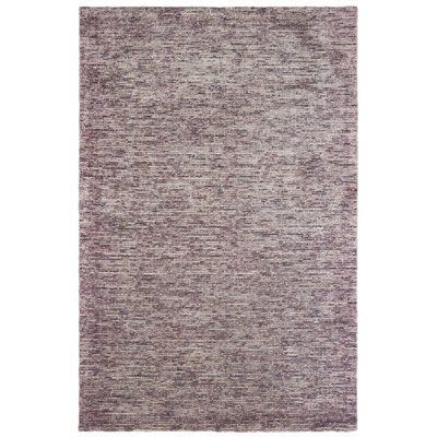Legends Handmade Tufted Wool Purple/Pink Area Rug